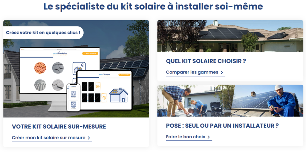 MonKitSolaire.fr : Votre Avenir avec l'Énergie Solaire